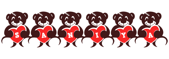 Saniya bear logo
