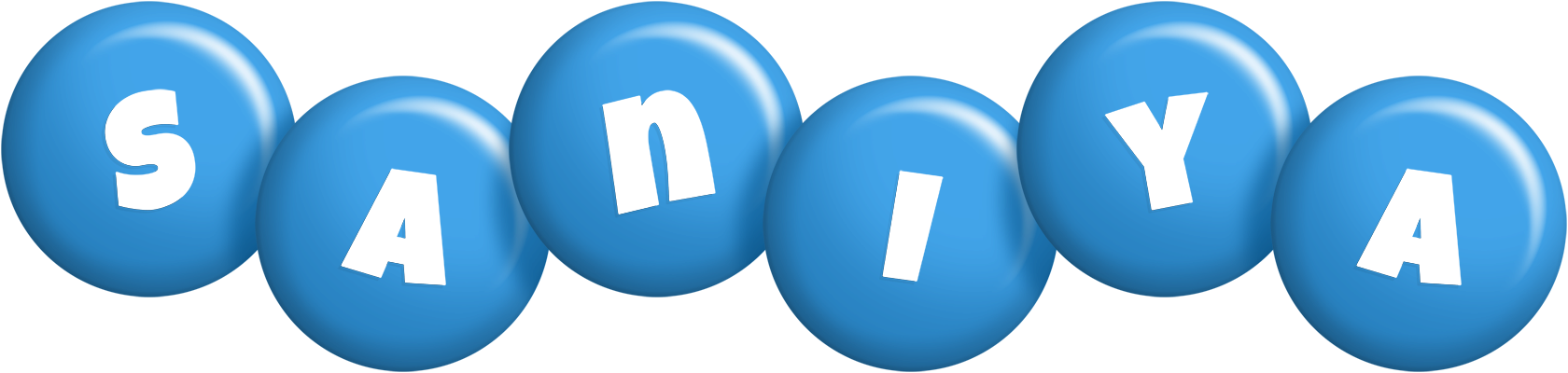 Saniya candy-blue logo