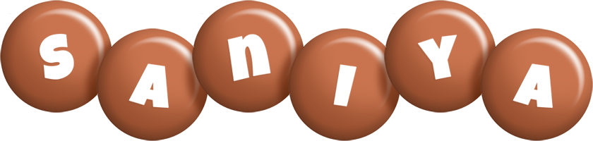 Saniya candy-brown logo
