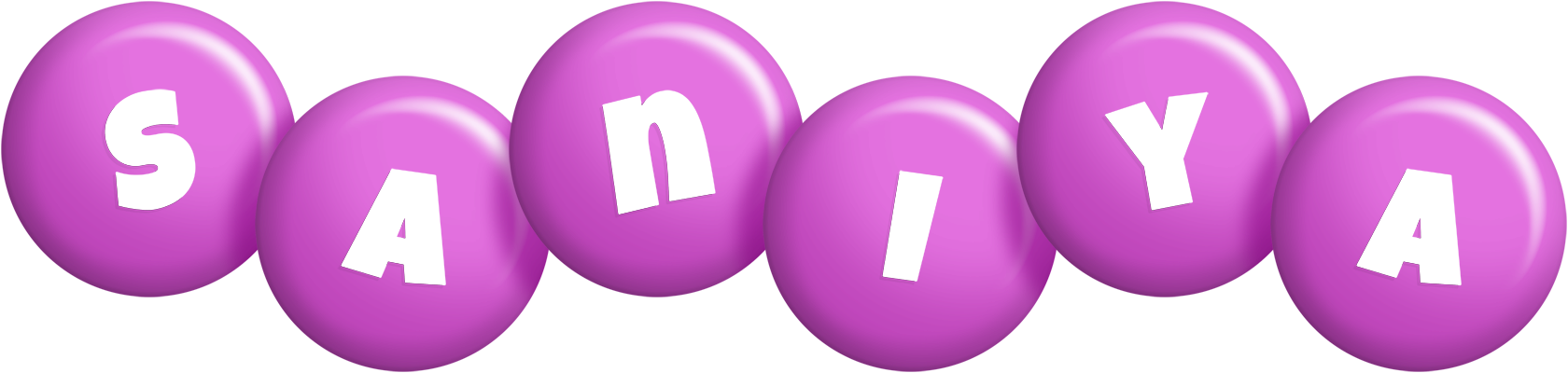 Saniya candy-purple logo