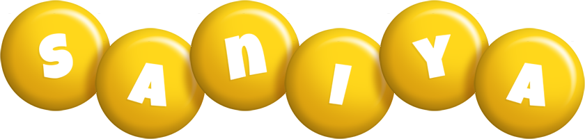 Saniya candy-yellow logo