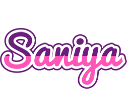 Saniya cheerful logo