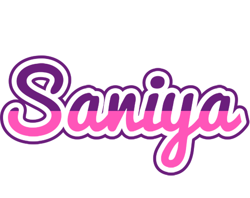 Saniya cheerful logo