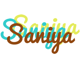 Saniya cupcake logo