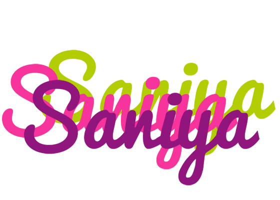 Saniya flowers logo
