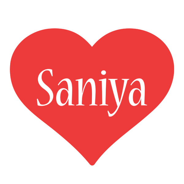 Saniya love logo