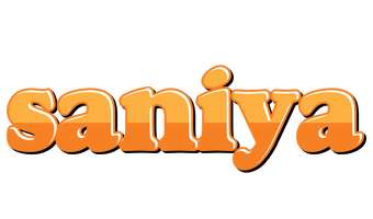 Saniya orange logo