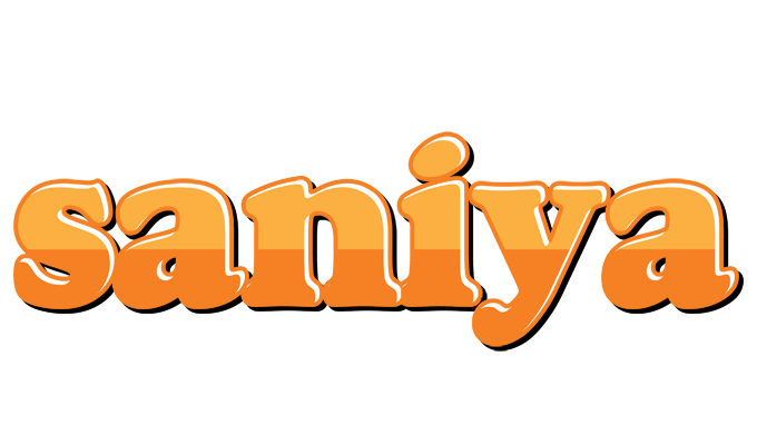 Saniya orange logo