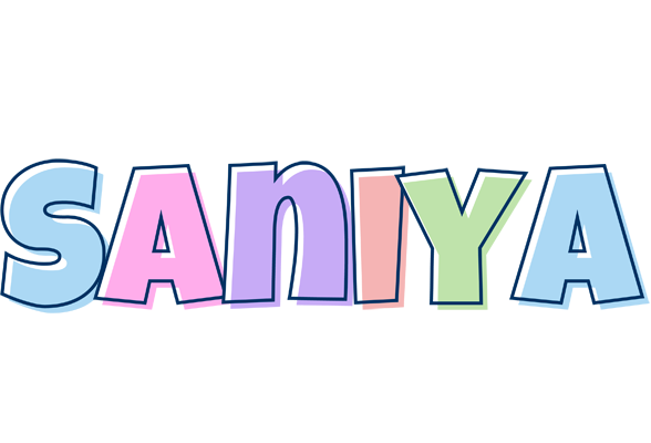 Saniya pastel logo