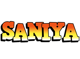 Saniya sunset logo