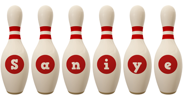 Saniye bowling-pin logo