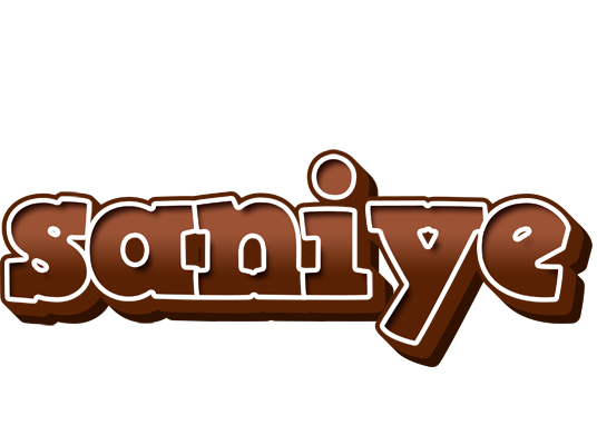 Saniye brownie logo