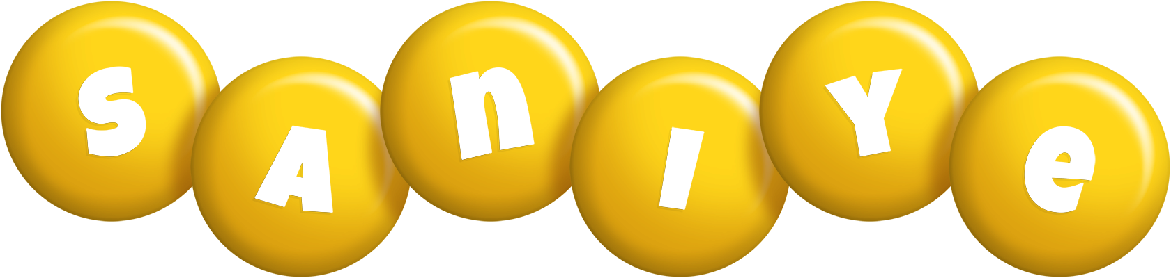 Saniye candy-yellow logo