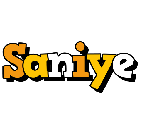Saniye cartoon logo