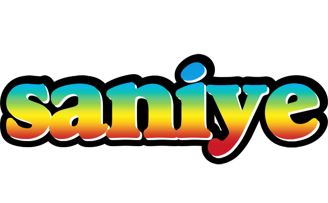 Saniye color logo