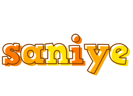 Saniye desert logo