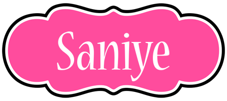 Saniye invitation logo