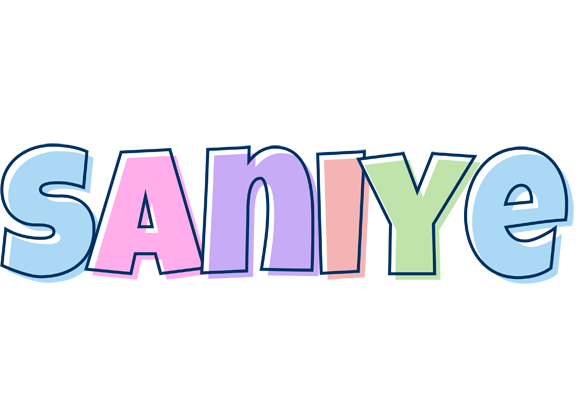 Saniye pastel logo