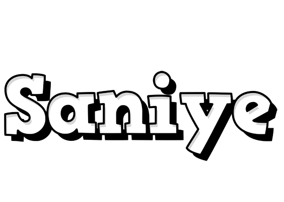 Saniye snowing logo