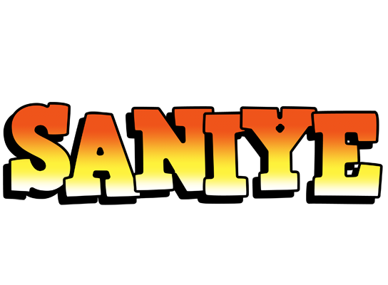 Saniye sunset logo