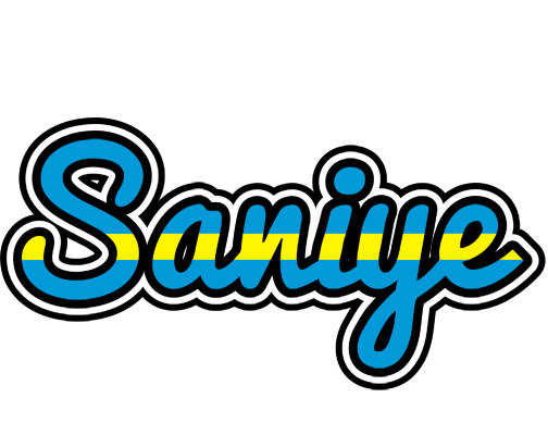 Saniye sweden logo