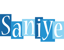 Saniye winter logo