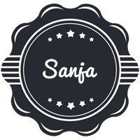 Sanja badge logo