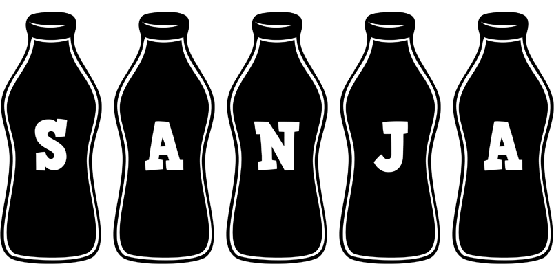 Sanja bottle logo