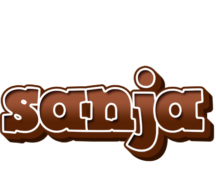 Sanja brownie logo