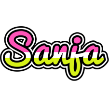 Sanja candies logo