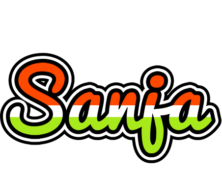 Sanja exotic logo