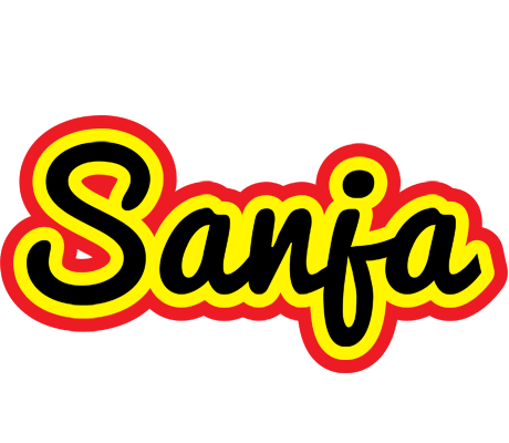Sanja flaming logo