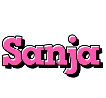 Sanja girlish logo