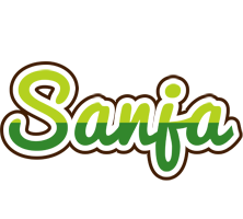 Sanja golfing logo