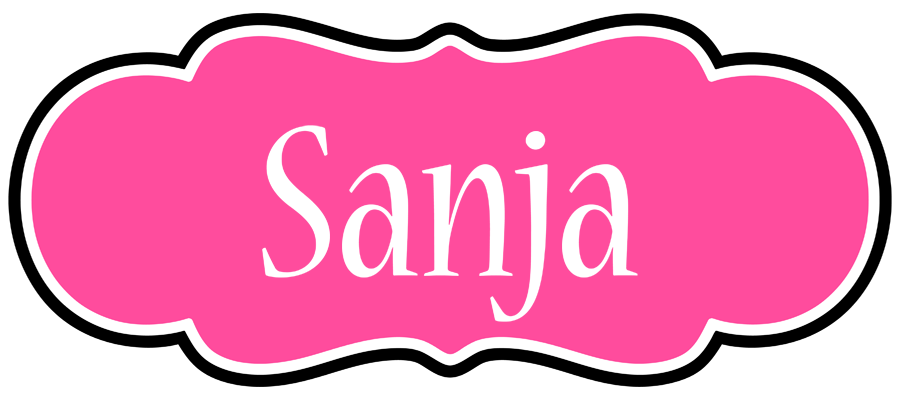 Sanja invitation logo