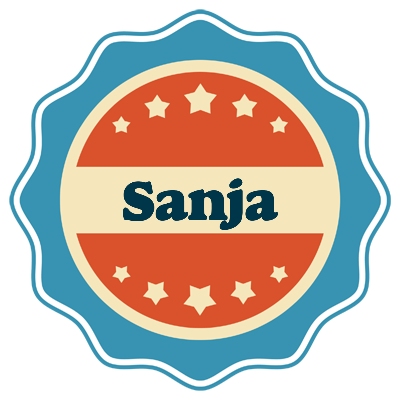 Sanja labels logo