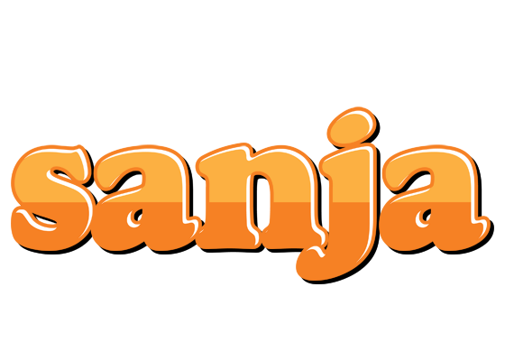 Sanja orange logo