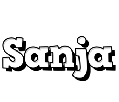 Sanja snowing logo