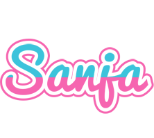 Sanja woman logo