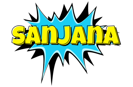 Sanjana amazing logo