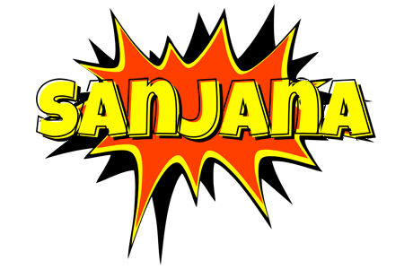 Sanjana bazinga logo