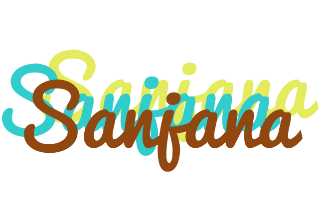 Sanjana cupcake logo