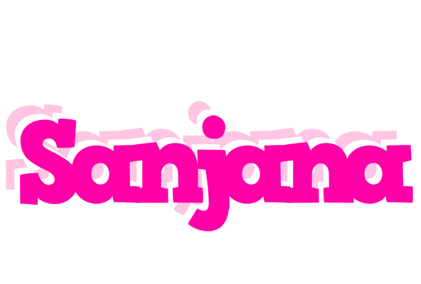 Sanjana dancing logo