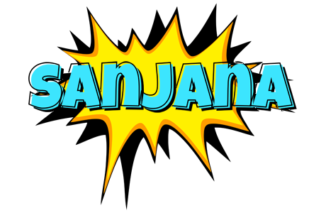 Sanjana indycar logo