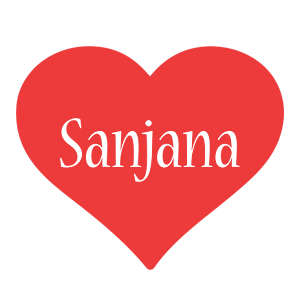 Sanjana love logo