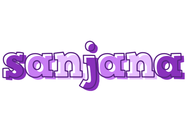 Sanjana sensual logo