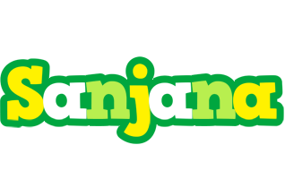 Sanjana soccer logo