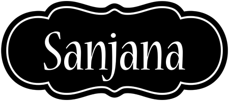 Sanjana welcome logo