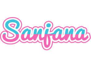 Sanjana woman logo