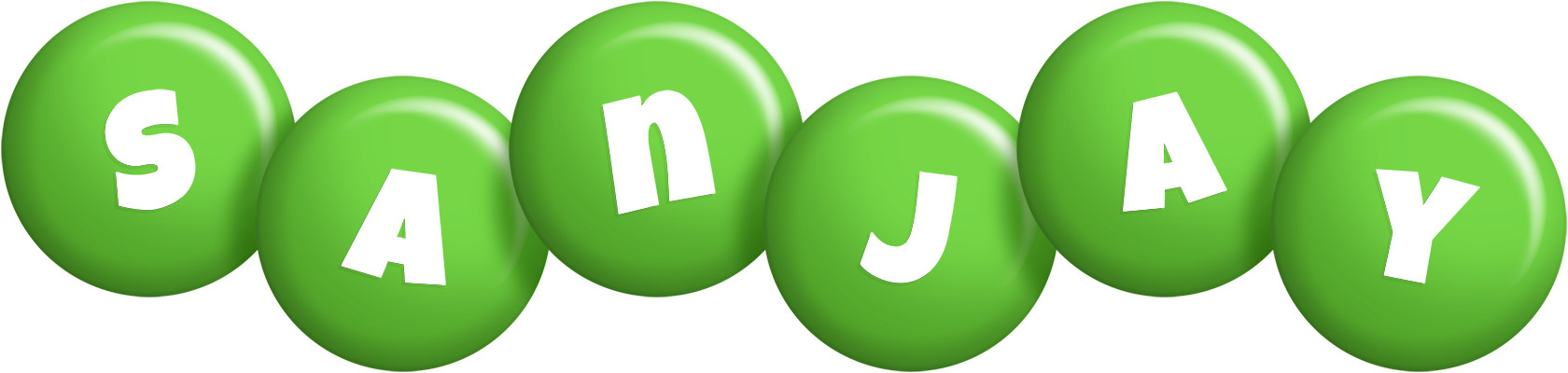 Sanjay candy-green logo